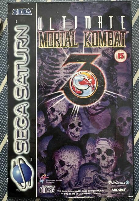 Ultimate Mortal Kombat 3 Sega Saturn