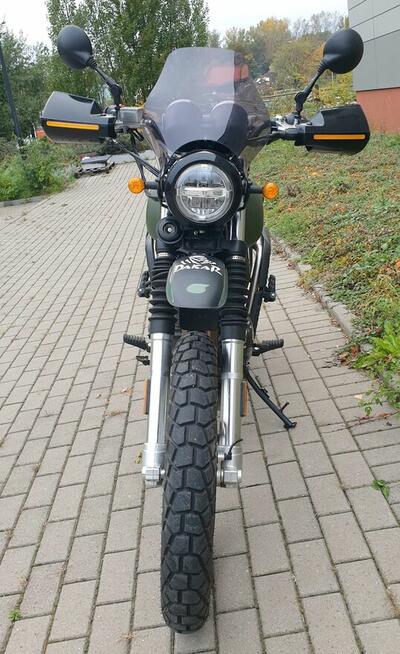 SWM six days 500 military green 2022 motocykl scrambler x445