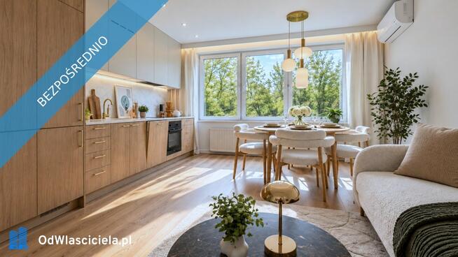 3 POKOJE NA HALLERA | 54 m² | KLIMATYZACJA | BALKON | PO CAŁKOWITYM REMONCIE