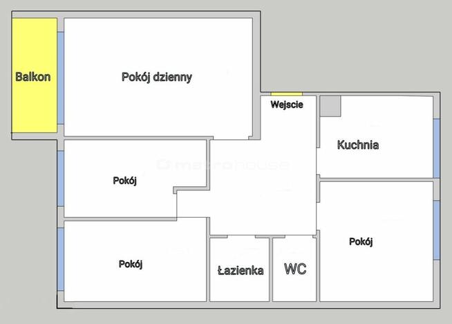 Na sprzedaż 4 pokojowe mieszkanie na Górnej