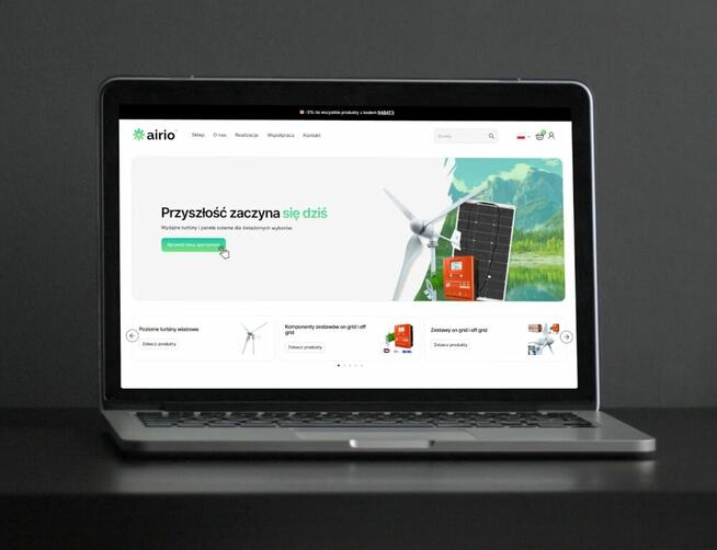 Wykonujemy strony internetowe, sklepy i automatyzacje AI