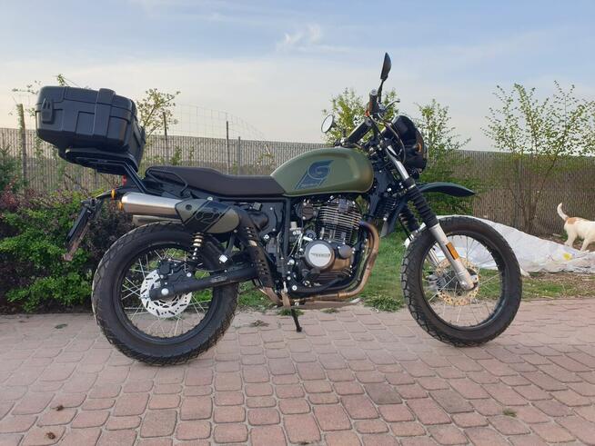 SWM six days 500 military green 2022 motocykl scrambler x445