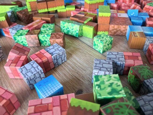 Klocki Magnetyczne Minecraft 250 szt.