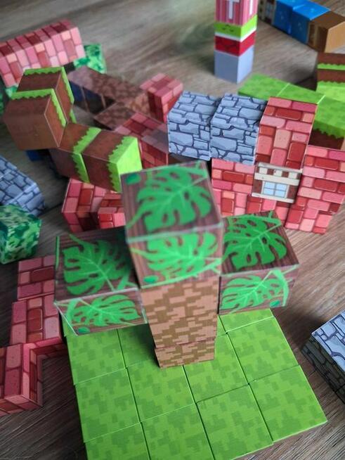 Klocki Magnetyczne Minecraft 200 szt.