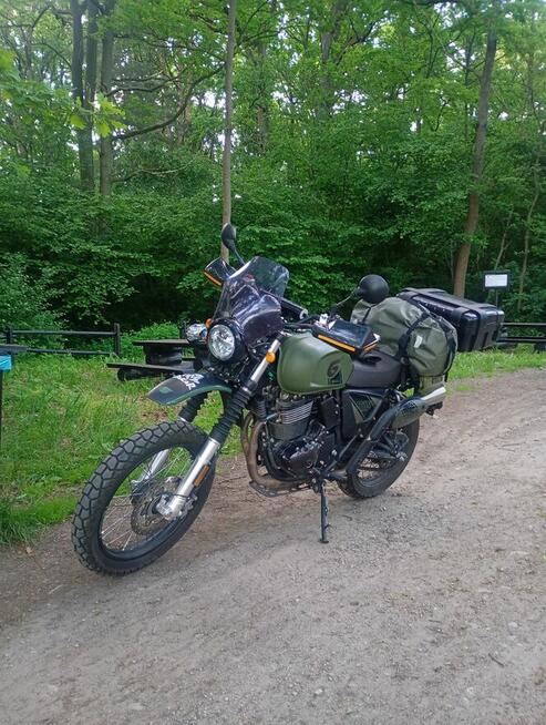 SWM six days 500 military green 2022 motocykl scrambler x445