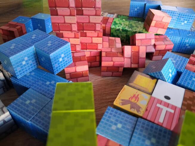 Klocki Magnetyczne Minecraft 250 szt.