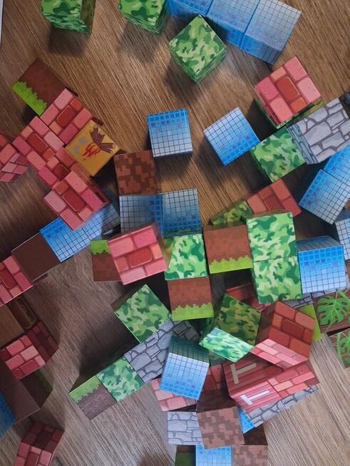 Klocki Magnetyczne Minecraft 200 szt.