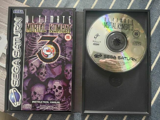Ultimate Mortal Kombat 3 Sega Saturn