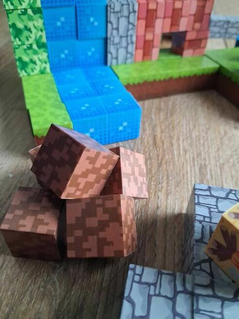 Klocki Magnetyczne Minecraft 250 szt.
