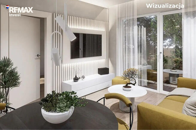 2 pokoje | 38,92 m² | Balkon z widokiem