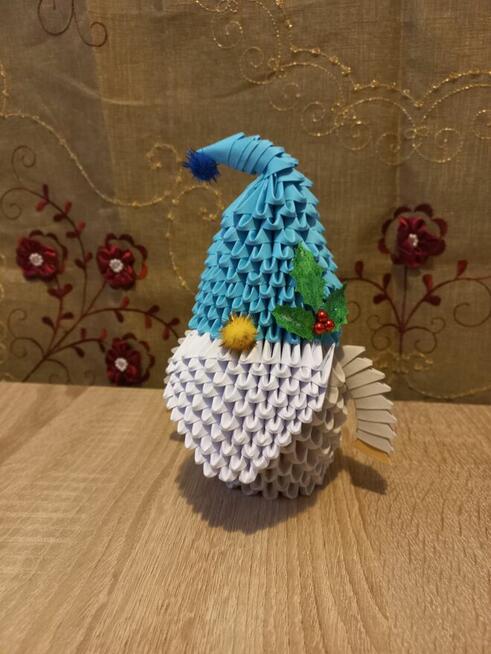 Skrzat skandynawski - rękodzieło origami, prezent, dekoracja