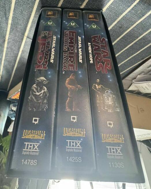 Star Wars Trylogy VHS 1995 wydanie uk. Bardzo dobry stan
