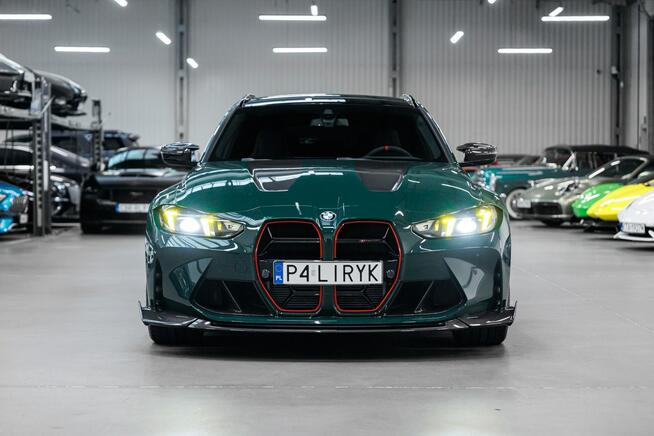 BMW M3 CS Touring 550 KM. Gwarancja 2029. PPF. British Racing Green.