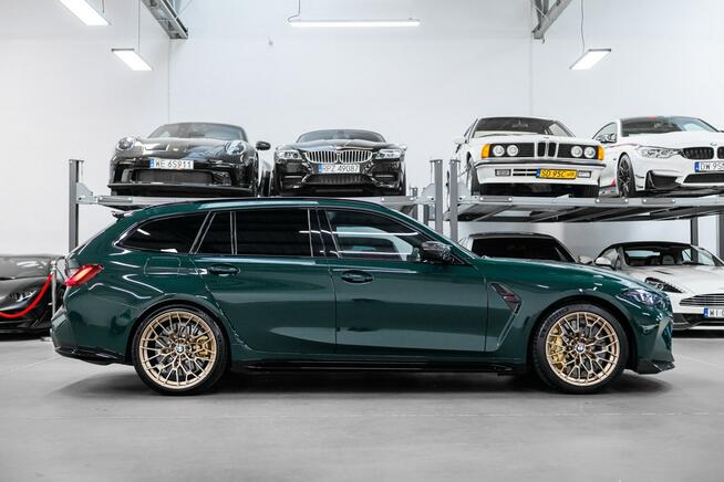 BMW M3 CS Touring 550 KM. Gwarancja 2029. PPF. British Racing Green.