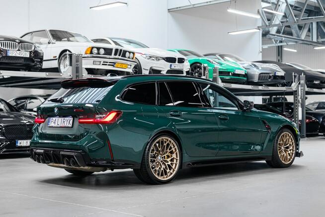 BMW M3 CS Touring 550 KM. Gwarancja 2029. PPF. British Racing Green.
