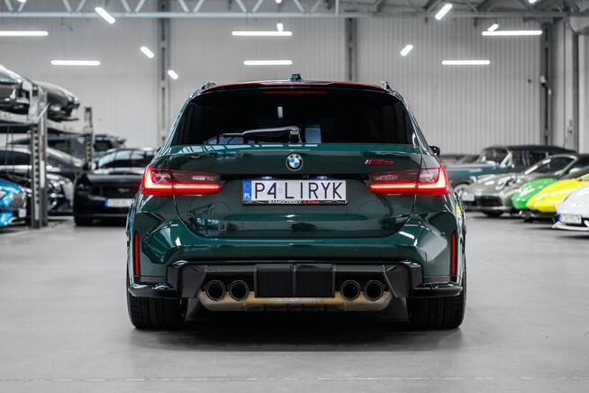 BMW M3 CS Touring 550 KM. Gwarancja 2029. PPF. British Racing Green.