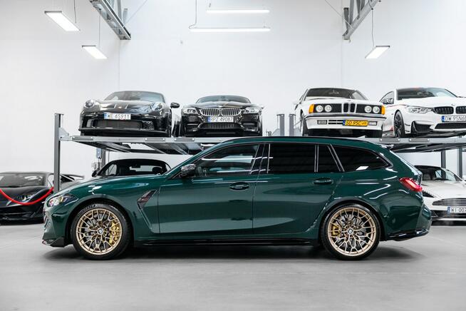 BMW M3 CS Touring 550 KM. Gwarancja 2029. PPF. British Racing Green.