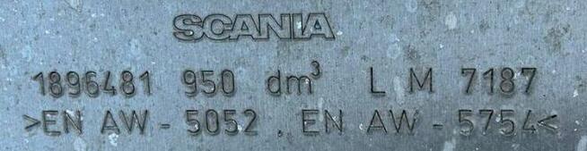 SCANIA ZBIORNIK PALIWA 1896481