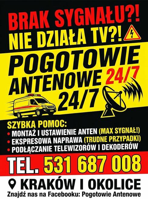 Obsługa instalacji antenowych