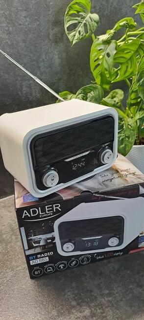 Radio retro ADLER stylowy design fm/usb/mp3/sd/BTooth