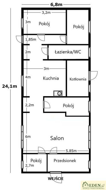 Dom Wojcieszków, Kościelna