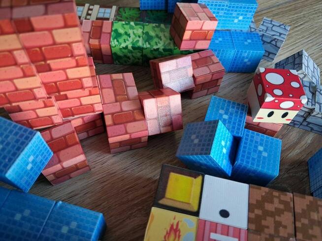 Minecraft klocki magnetyczne 150 szt. / Nowe