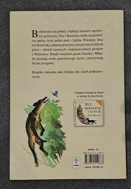 Puc, Bursztyn i goście - Grabowski Jan - Lektura szkolna