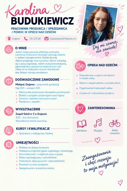 Szukam pracy