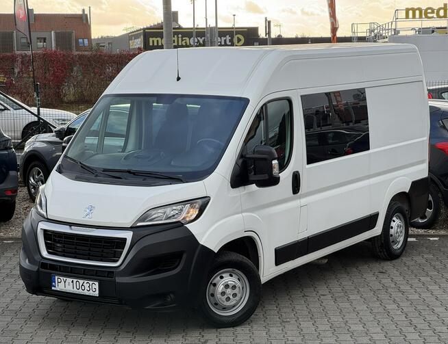 Peugeot Boxer *L2H2*BRYGADÓWKA*Zarejestrowany*Bezwypadkowy*6-Osobowy*