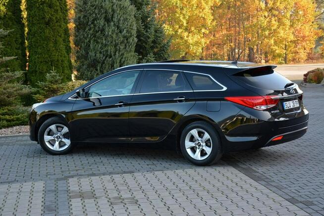 Hyundai i40 123 Przebieg Panorama Ledy Navi Keyless Kamera 2xParktronic Alu16 ASO