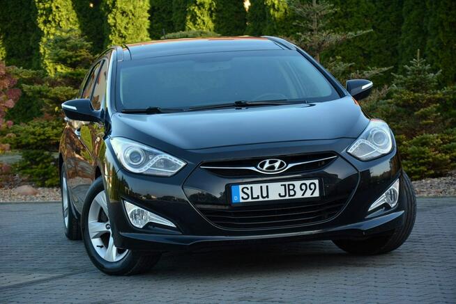 Hyundai i40 123 Przebieg Panorama Ledy Navi Keyless Kamera 2xParktronic Alu16 ASO