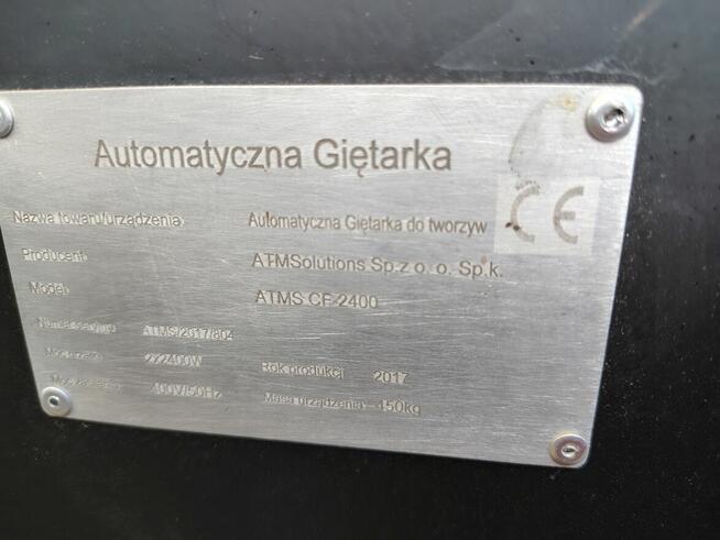 Automatyczna giętarka do tworzyw ATMSolutions ATMS CF 2400