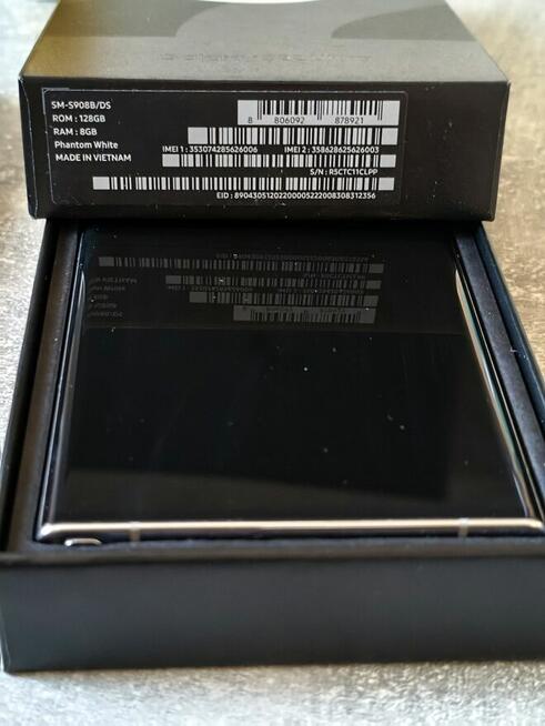 Samsung S22 Ultra biały, bardzo dobry stan.