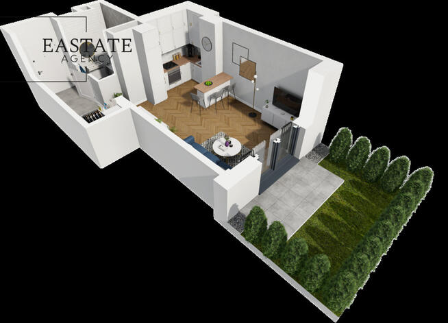 Ursus Szamoty | Kawalerka 31,69 m² | Nowe osiedle