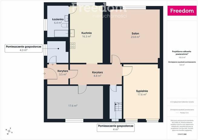 Mieszkanie jak dom z ogrodem 825 m² – Przezmark