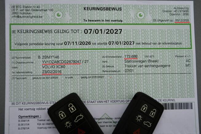 Volvo XC 60 2.0 D4 R-Line Automat Serwis Xenon LED Skóra Navi Bluetooth 180tys.km