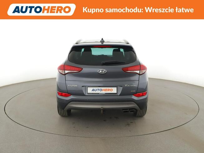 Hyundai Tucson 1.6T 4WD Automat Nawigacja Tempomat Grzana Kierownica Fotele Kamera