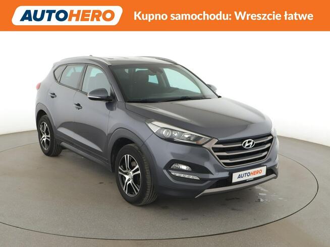 Hyundai Tucson 1.6T 4WD Automat Nawigacja Tempomat Grzana Kierownica Fotele Kamera