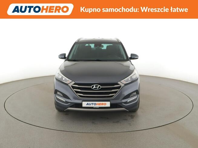 Hyundai Tucson 1.6T 4WD Automat Nawigacja Tempomat Grzana Kierownica Fotele Kamera