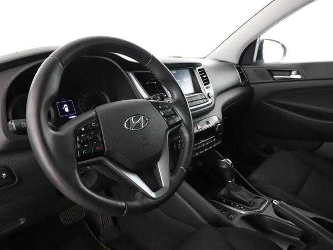 Hyundai Tucson 1.6T 4WD Automat Nawigacja Tempomat Grzana Kierownica Fotele Kamera