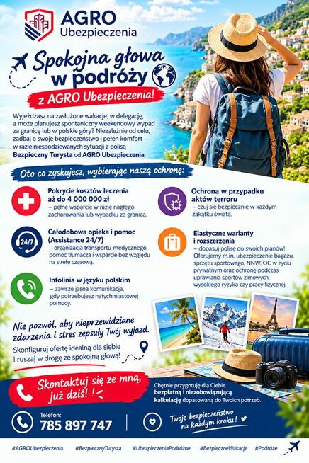 Paszport, bilety, krem z filtrem... a czy masz bezpieczną