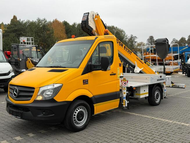 Mercedes Sprinter Podnośnik Koszowy 23m GSR B230T Zwyżka Palfinger Ruthmann Wumag P7