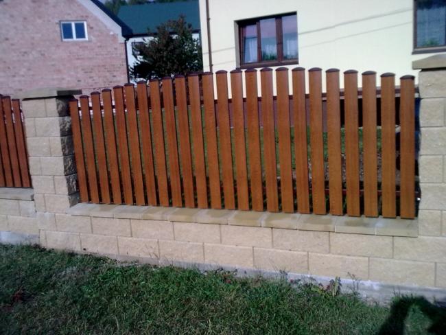 sztachety, przęsła sztachetowe