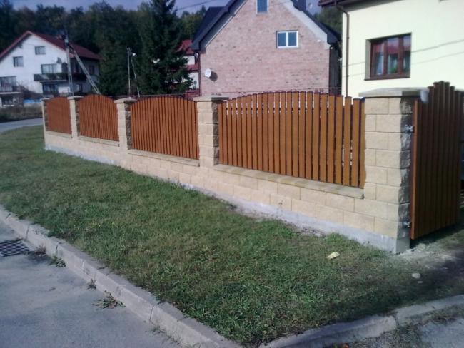 sztachety, przęsła sztachetowe