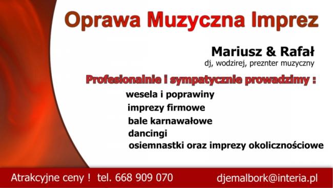 Oprawa Muzyczna Imprez