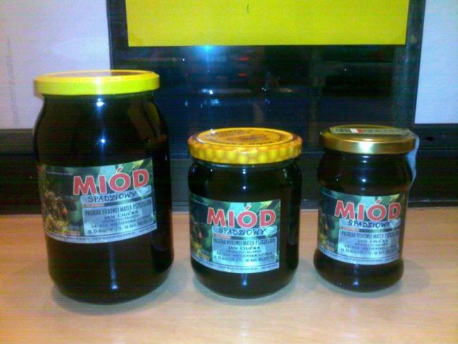 Sprzedaż miodu spadziowego prosto z pasieki w Juszczynie
