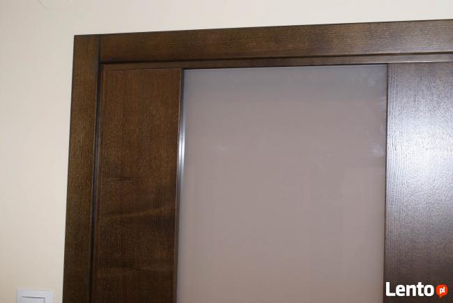 Drzwi wewnętrzne drewniane