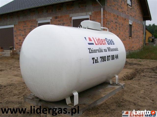 Zbiorniki gazowe(propan- butan) na własność 2700l i 1000l