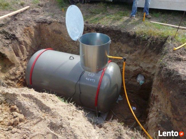 Zbiorniki gazowe(propan- butan) na własność 2700l i 1000l