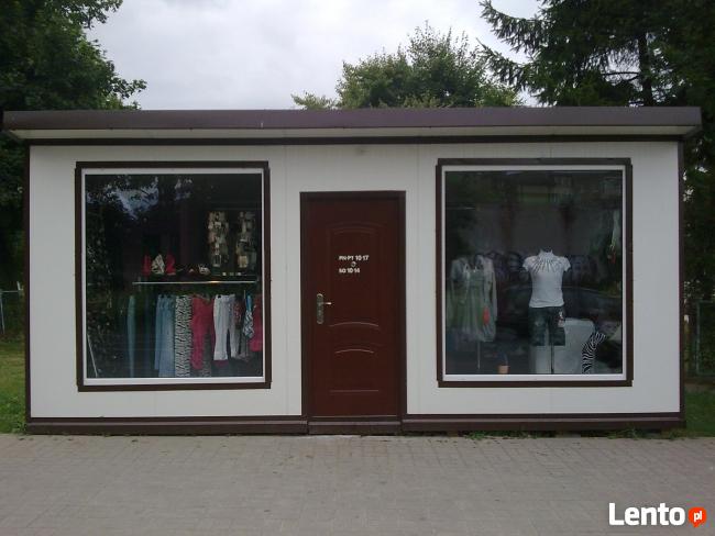 Pawilony handlowe, pawilon, kioski, hale, wiaty, garaże